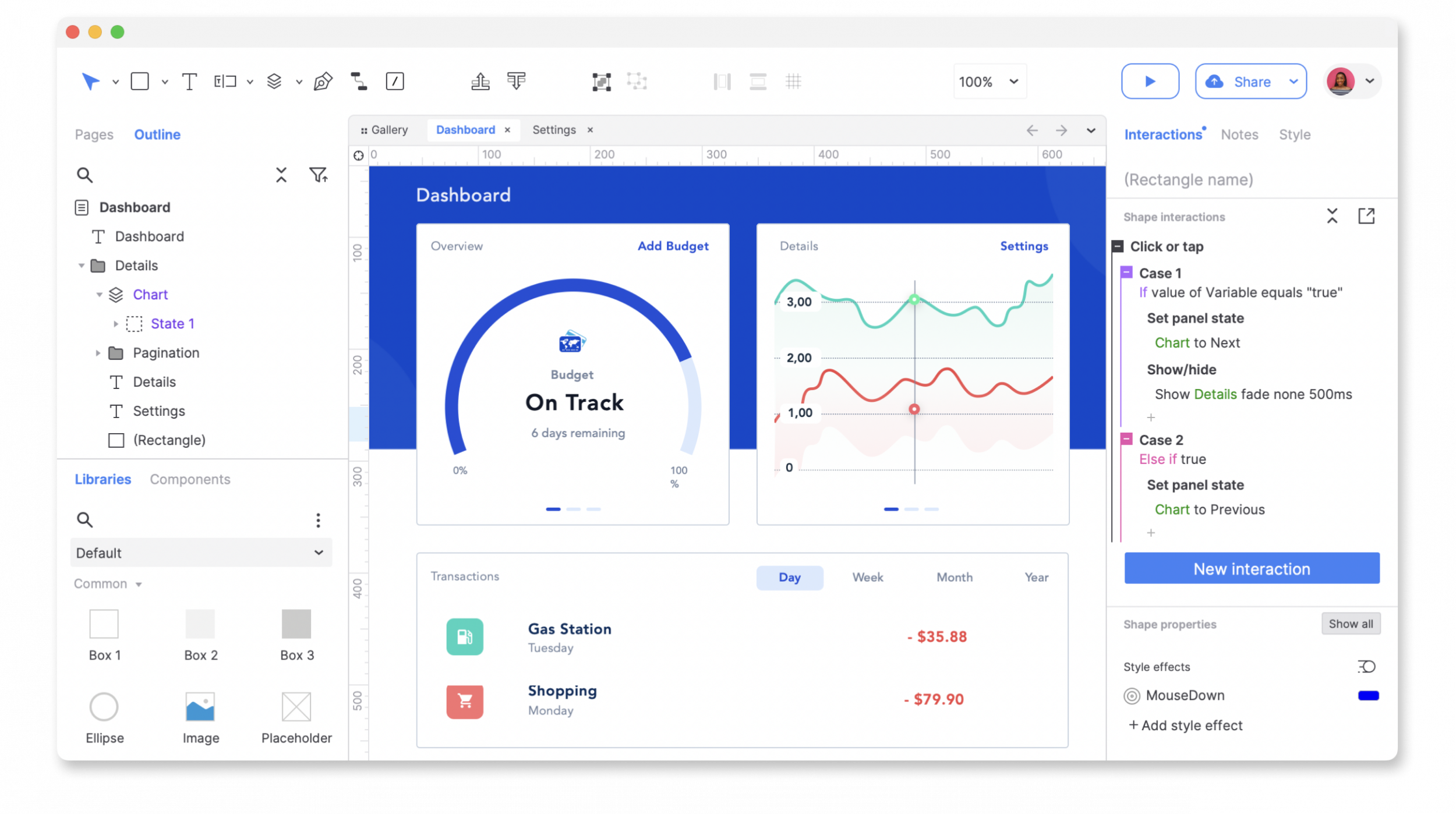 UX Prototypes, Specifications, and Diagrams in One Tool